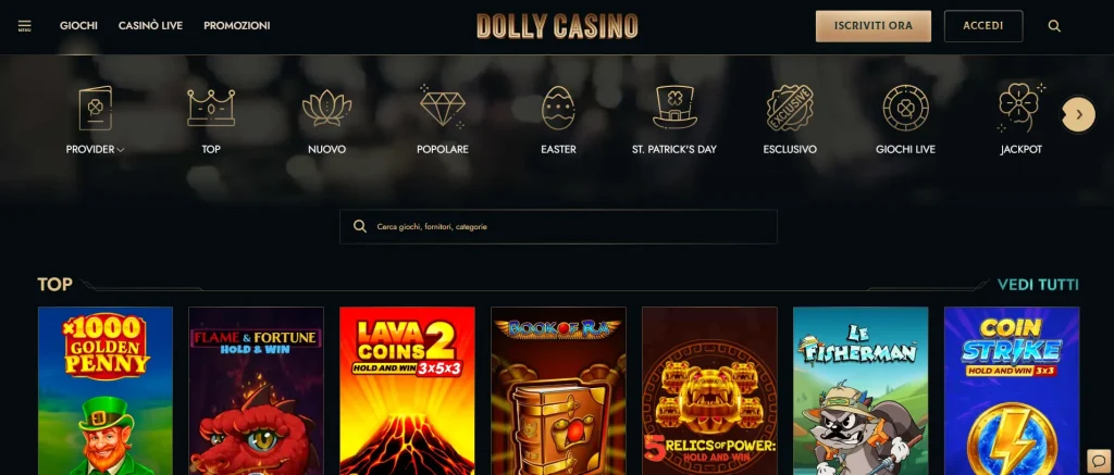 Giochi da Сasinò  Catalogo completo di slot