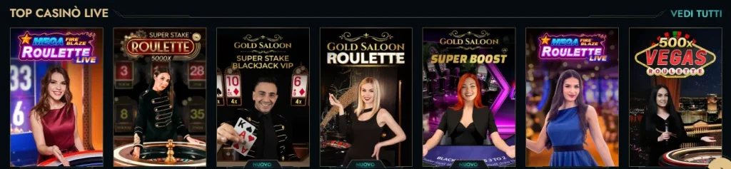 Top Casinò Live